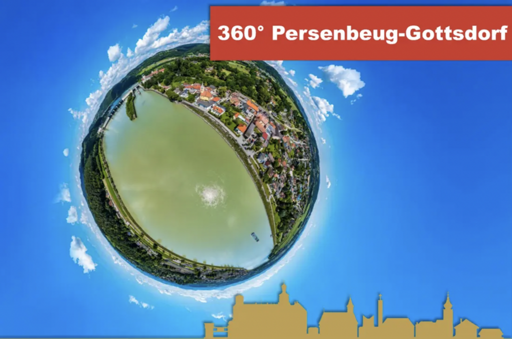 Ab sofort ist die 360° Panorama Tour durch Persenbeug-Gottsdorf online.